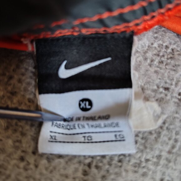 Vintage Nike Swim Shorts Size XL Orange Center Swoosh Lined - Picture 13 of 16